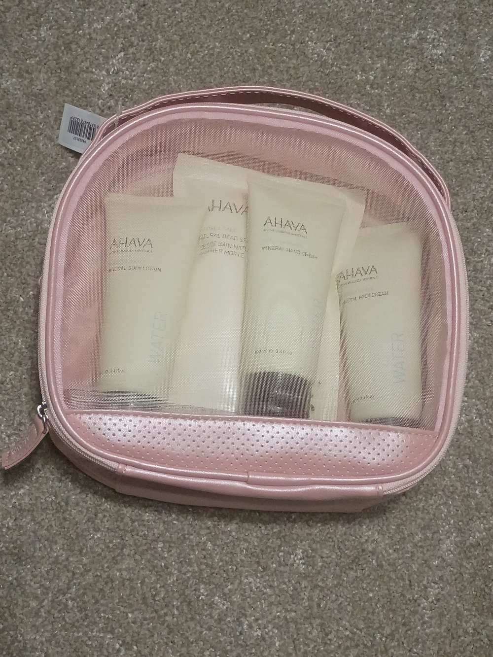 AHAVA Active Dead Sea Water Minerals Set Of Four-Body-Head And Food